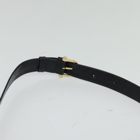 CELINE C Sulky Shoulder Bag Canvas Navy Gold - Picture 8 of 13